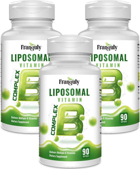 Franguly Complexe B Liposomal 60 capsules vue de face