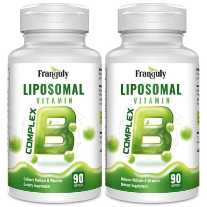 Franguly complexe B liposomal 90 capsules vue de face