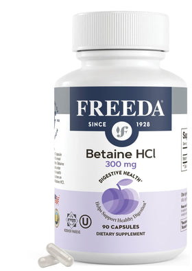 FREEDA Betaïne HCl Vegan 90 capsules vue avant