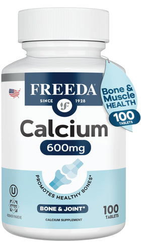 FREEDA Calcium 600mg comprimés, vue de face