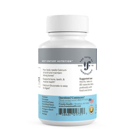 FREEDA Calcium Gluconate capsules avec des ingrédients