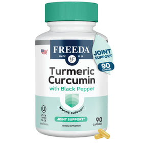 FREEDA Complément Alimentaire Curcuma 1000mg 90 Capsules vue de face