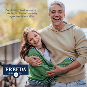 FREEDA Fer 29mg avec étiquette détaillant les bénéfices