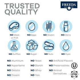 FREEDA Freedavite Multivitamine Modérée vue de côté