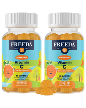 FREEDA Gummies Vitamine C Enfants saveur orange vue de face