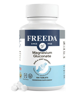 FREEDA Magnésium Gluconate 100 comprimés vue avant