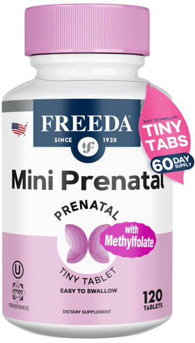 FREEDA Mini Vitamines Prénatales 120 comprimés vue avant