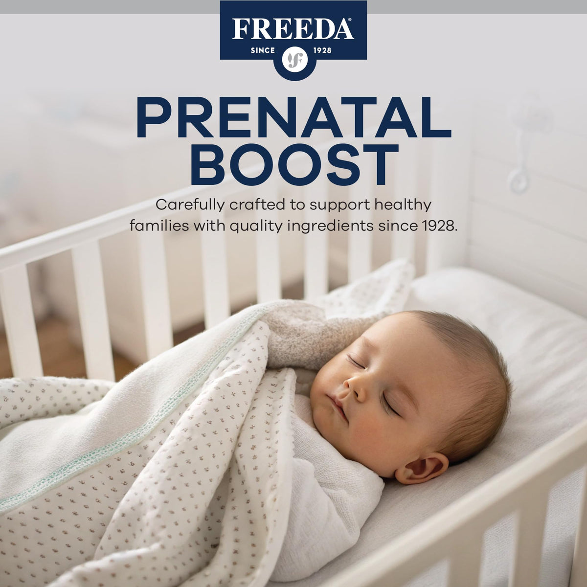FREEDA Mini Vitamines Prénatales à côté d'autres compléments