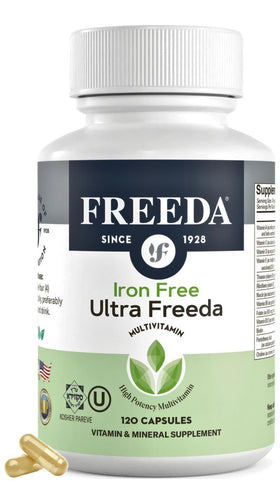 FREEDA Multivitamines Adultes 120 capsules vue de face