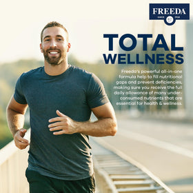 FREEDA Multivitamines Adultes affichant la liste des ingrédients