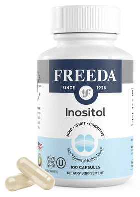 FREEDA Myo-Inositol Pur 650mg capsules front view