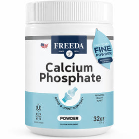 FREEDA Poudre de Phosphate de Calcium 32 oz vue avant avec étiquette