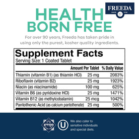 FREEDA Super B-Complex supplément avec dosage