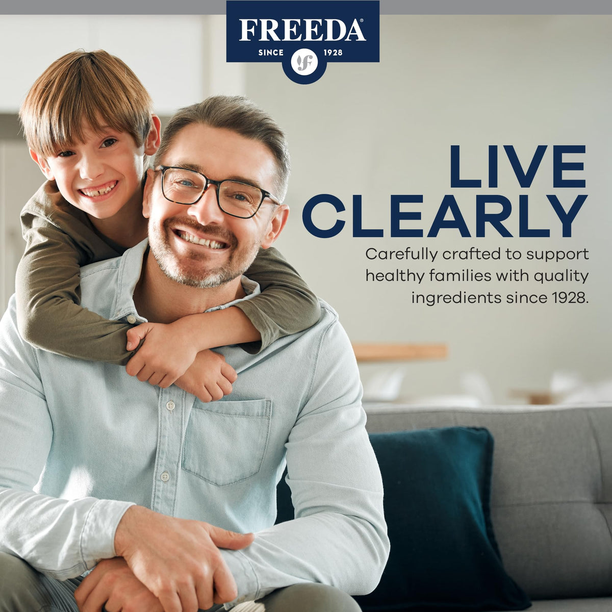 FREEDA Vitamine A 15 000 UI ingrédients sur l'étiquette