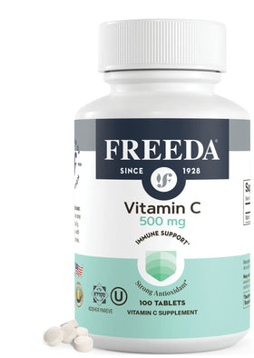 FREEDA Vitamine C 500mg comprimés, boîte de 100 comprimés