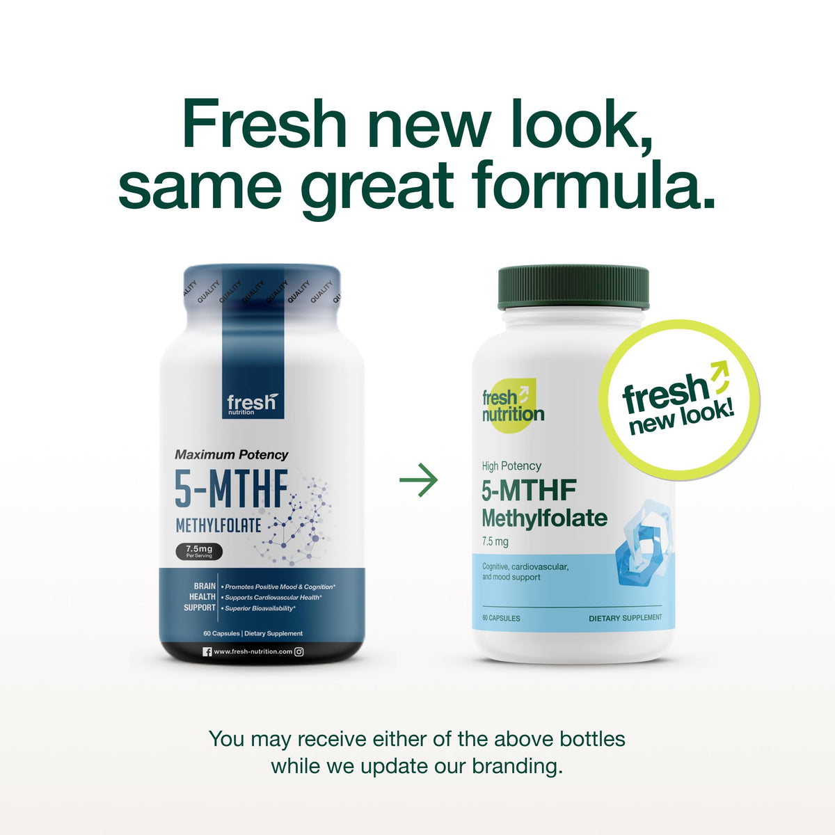 Fresh Nutrition L Methylfolate 7,5 mg capsules vue arrière