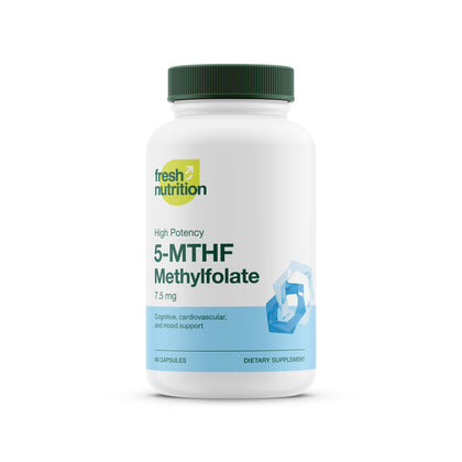 Fresh Nutrition L Methylfolate 7,5 mg capsules vue avant
