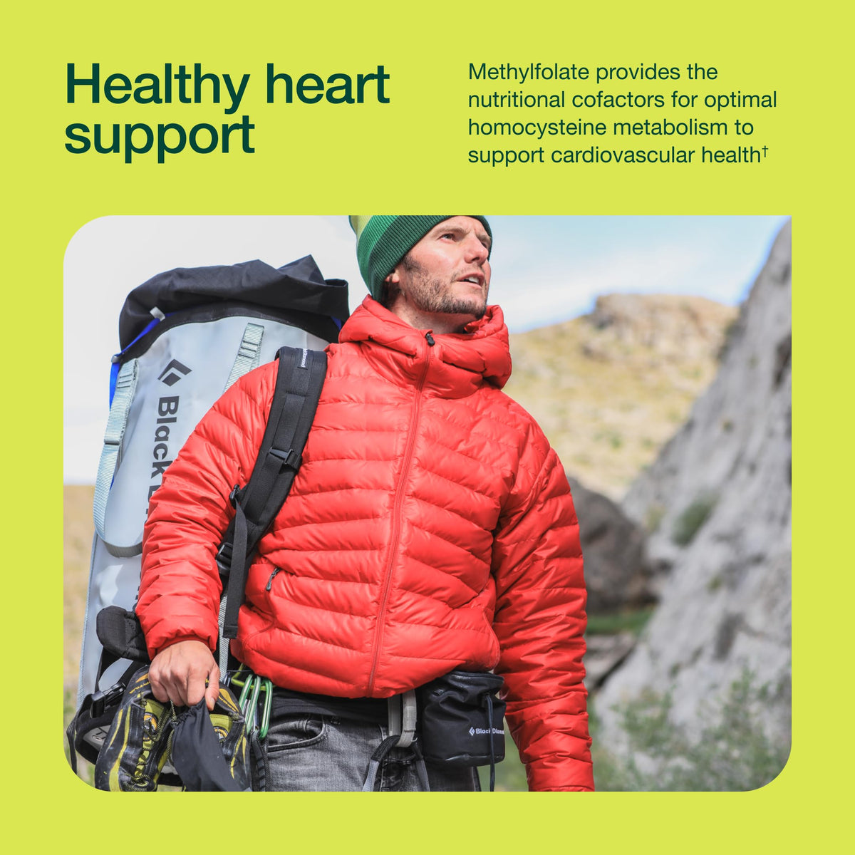 Fresh Nutrition L Methylfolate 7.5mg capsules in hand