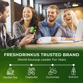 FRESHDRINKUS Soursop Bitters 60 ml avec une cuillère doseuse