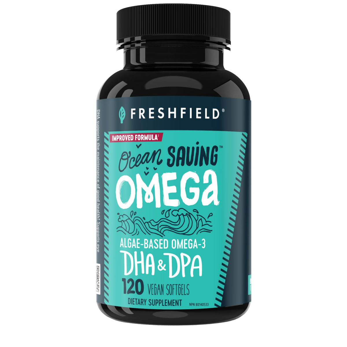 Freshfield Omega 3 DHA 500 mg gélules vue de face