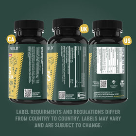 Freshfield Omega 3 Végétal 140g avec verre d'eau