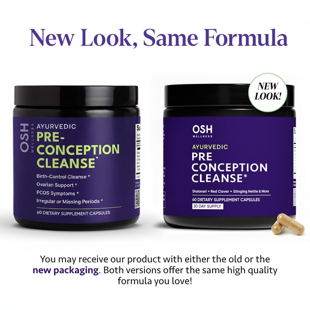 Freshly Moms Préconception Cleanse, mise en scène avec des herbes