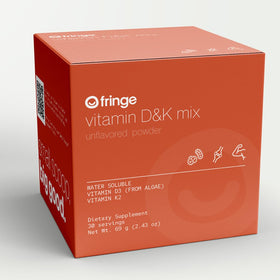 Fringe Poudre de Vitamine D3 K2 2500 IU utilisation quotidienne