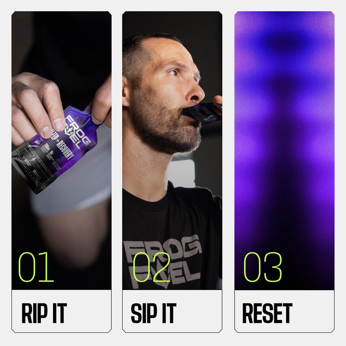 Frog Fuel Reset avec d'autres compléments Frog Fuel
