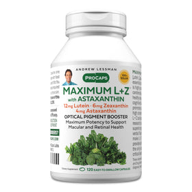 Front view of ANDREW LESSMAN ProCaps Maximum L+Z 120 softgels bottle