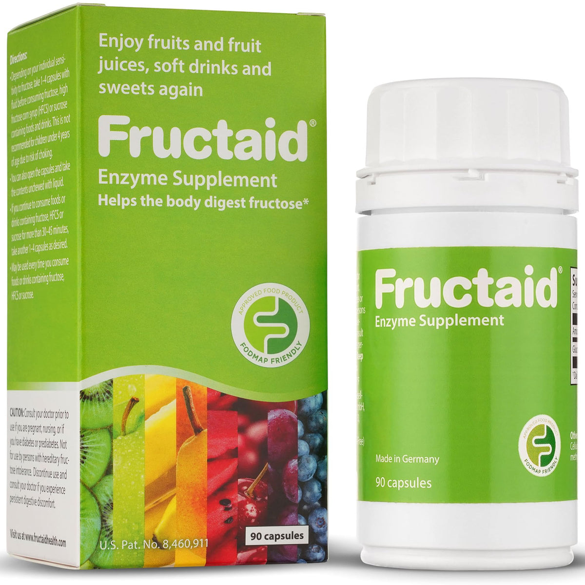 Fructaid complément alimentaire 90 capsules vue de face