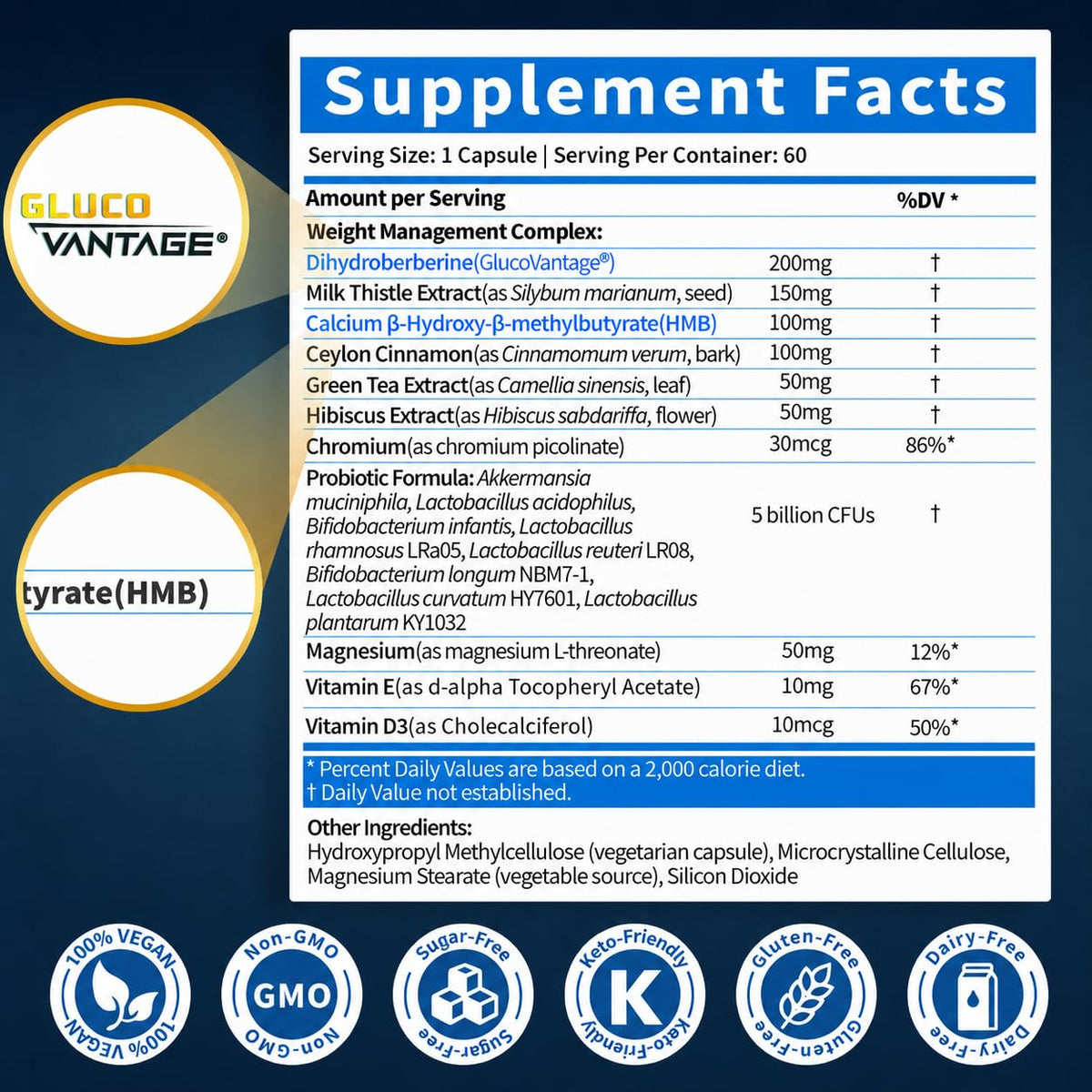 FUJI ORCHARD Complément Alimentaire GLP-1 capsules à côté d'un petit déjeuner équilibré