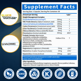 FUJI ORCHARD Complément Alimentaire GLP-1 capsules à côté d'un petit déjeuner équilibré