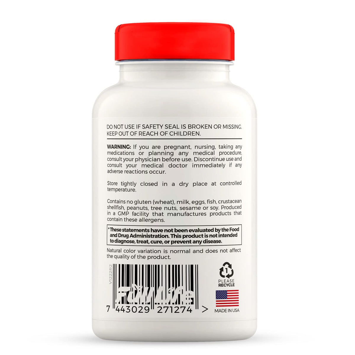 Full Life Moringa Oleifera capsules close-up showing veggie cap