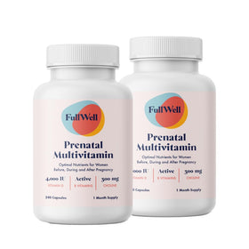 FullWell Multivitamine Prénatale Femme 240 Capsules avant vue