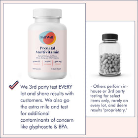 FullWell Multivitamine Prénatale Femme 240 Capsules capsules proches