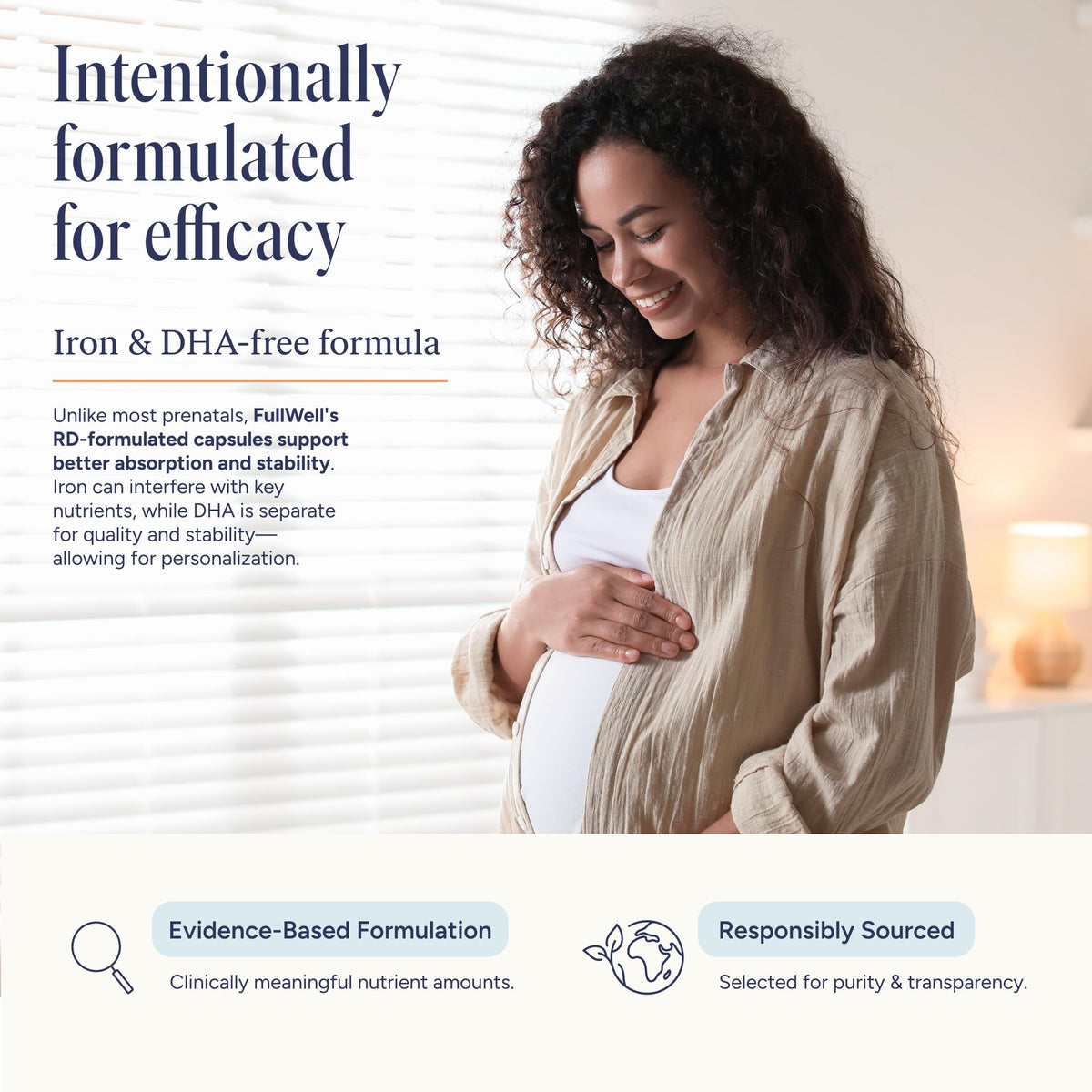 FullWell Multivitamine Prénatale Femme avec eau