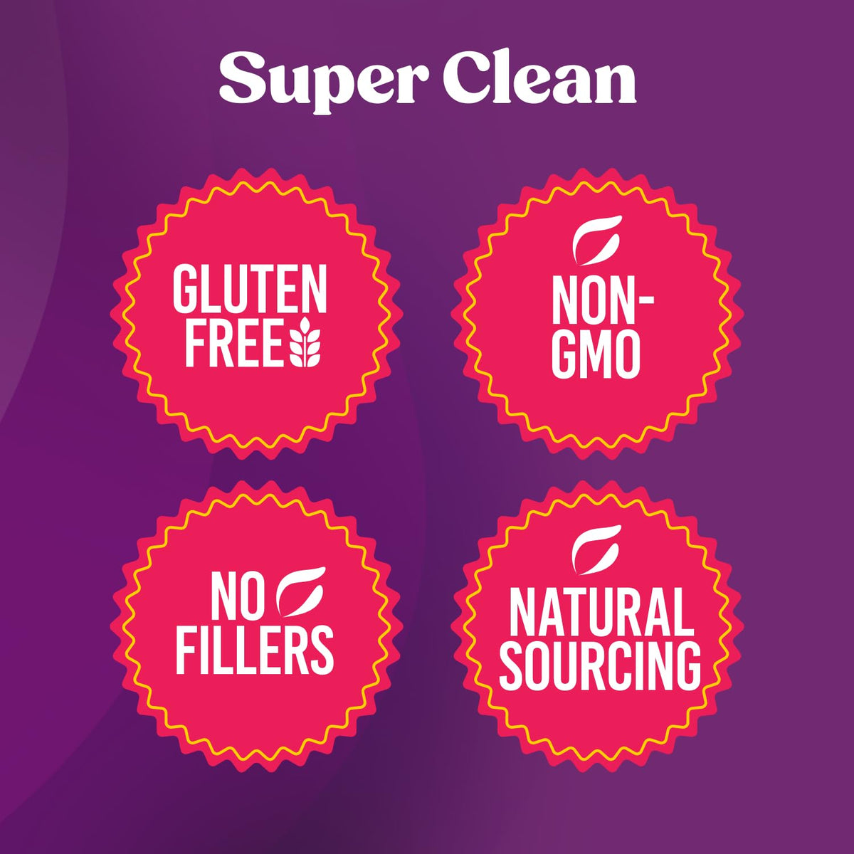 Fungiments Super Prune Gummies 30 Gummies avec des fruits en arrière-plan