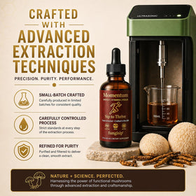 FUNGISIP Tincture Cordyceps et Lion's Mane 2 oz avec ingrédients naturels