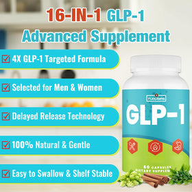 Furusias Complément GLP-1 16 en 1 avec ingrédients naturels