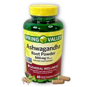 FUSION SHOP STORE Ashwagandha 500mg capsules avec repas