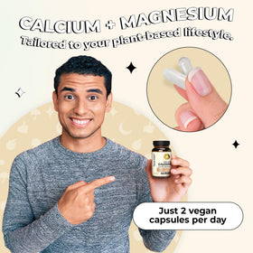 Future Kind complément alimentaire calcium 60 capsules sur une table