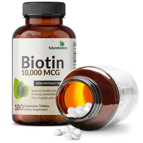 Futurebiotics Biotine 10 000 mcg ingrédients et étiquette