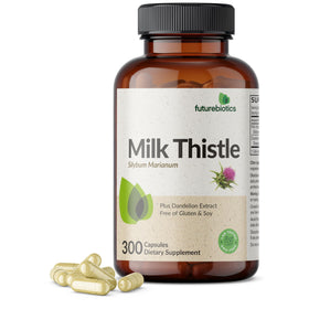 Futurebiotics Chardon-Marie et Pissenlit 300 capsules vue avant