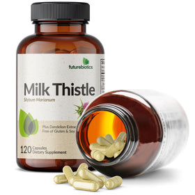 Futurebiotics Chardon-Marie + Pissenlit 120 Capsules côté gauche
