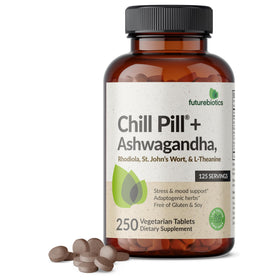 Futurebiotics Chill Pill + Ashwagandha 250 comprimés vue de face