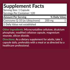 Futurebiotics CoQ10 200 mg Capsules dans leur emballage