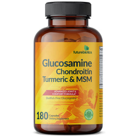 Futurebiotics Glucosamine Chondroitin 180 capsules ouvertes