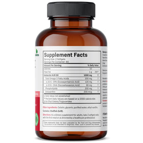 Futurebiotics huile de krill antarctique 1000 mg gélules arrière