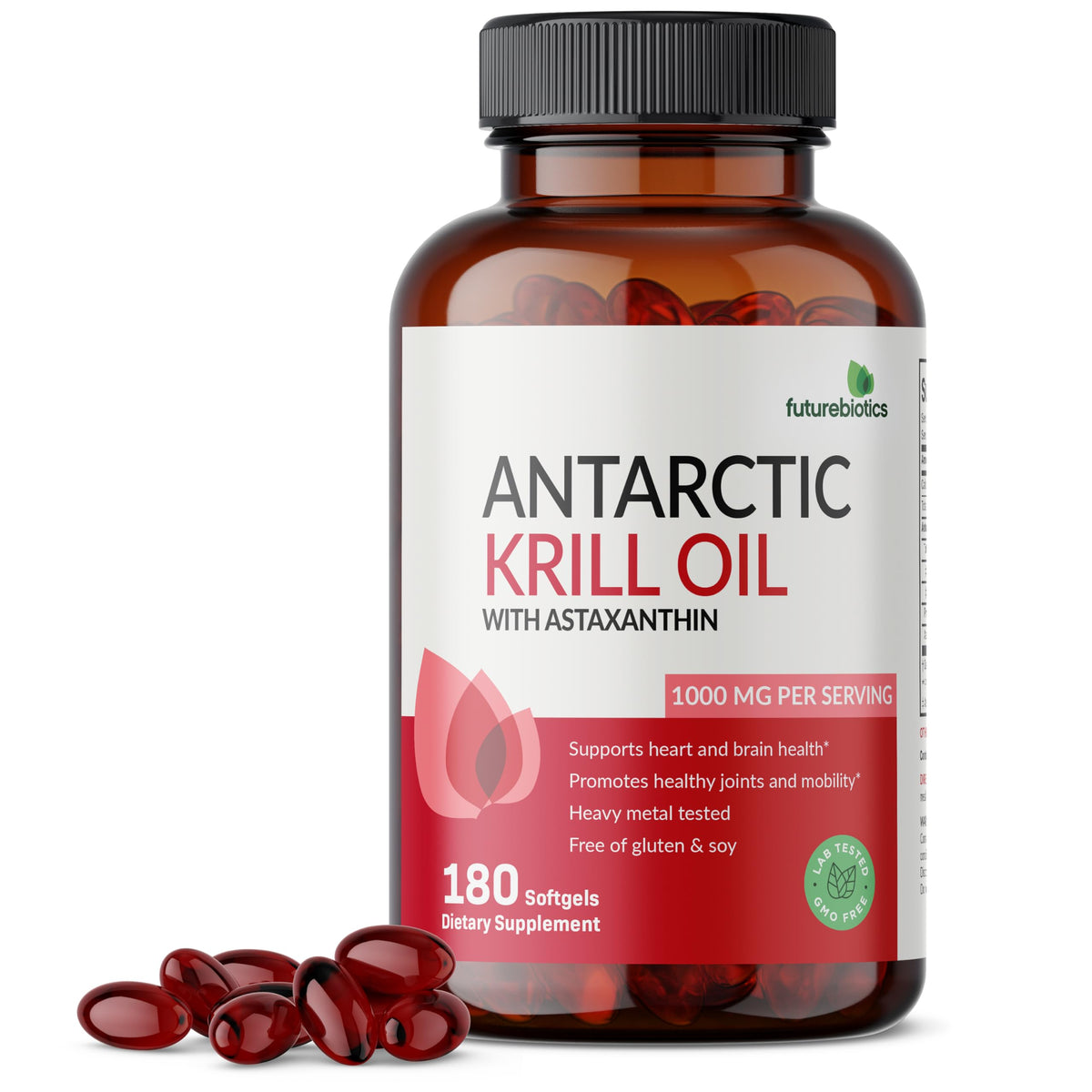 Futurebiotics Huile de Krill Antartique 1000 mg gélules