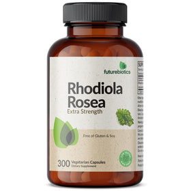 Futurebiotics Rhodiola Rosea 300 capsules végétariennes vue de face